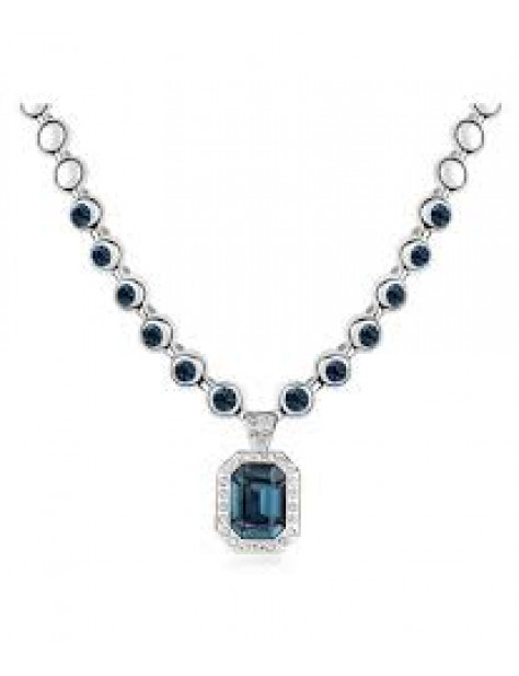 Evoke Rhodium Pendant