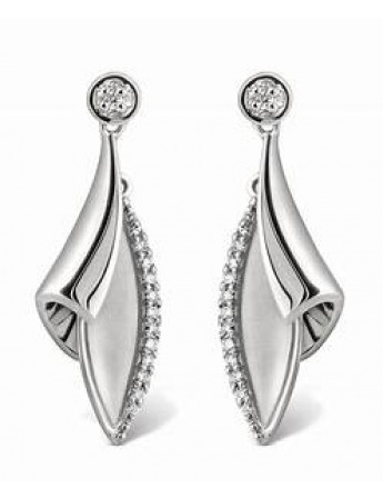 DIAMOND ENCRUSTED HOOPS